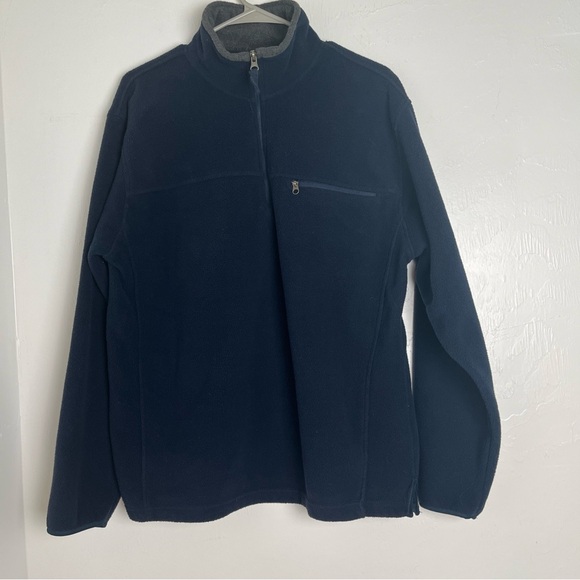 Weatherproof Men's Dark Blue Zip-Up Sweater - Picture 1 of 11
